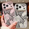 Retro Butterfly Pattern Magnetic Phone Case For iPhone 17 Pro 16 15 14 13 Pro Max For Magsafe Wireless Charge Lens Protect Cover