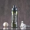 Fitness-Wasserflasche mit großem Fassungsvermögen, stoßfester und auslaufsicherer Plastikbecher, hochtemperaturbeständige Weltraum-Wasserflasche
