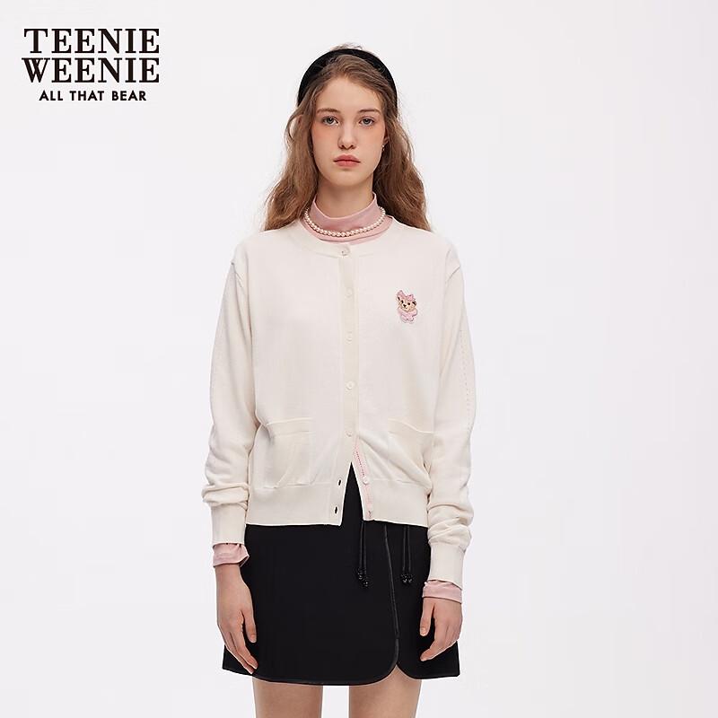 Teenie Weenie Women s Round Neck Knitted Cardigan S