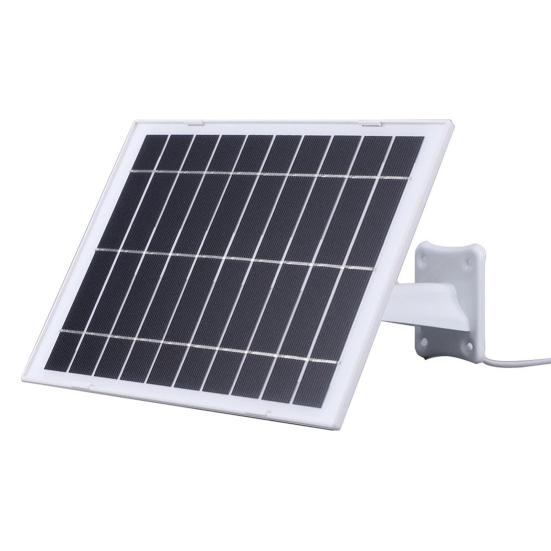 Solar Panel 8W High-Efficiency Output IP65 Waterproof Security Camera Power Supply Single Crystal Silicon Solar Panel