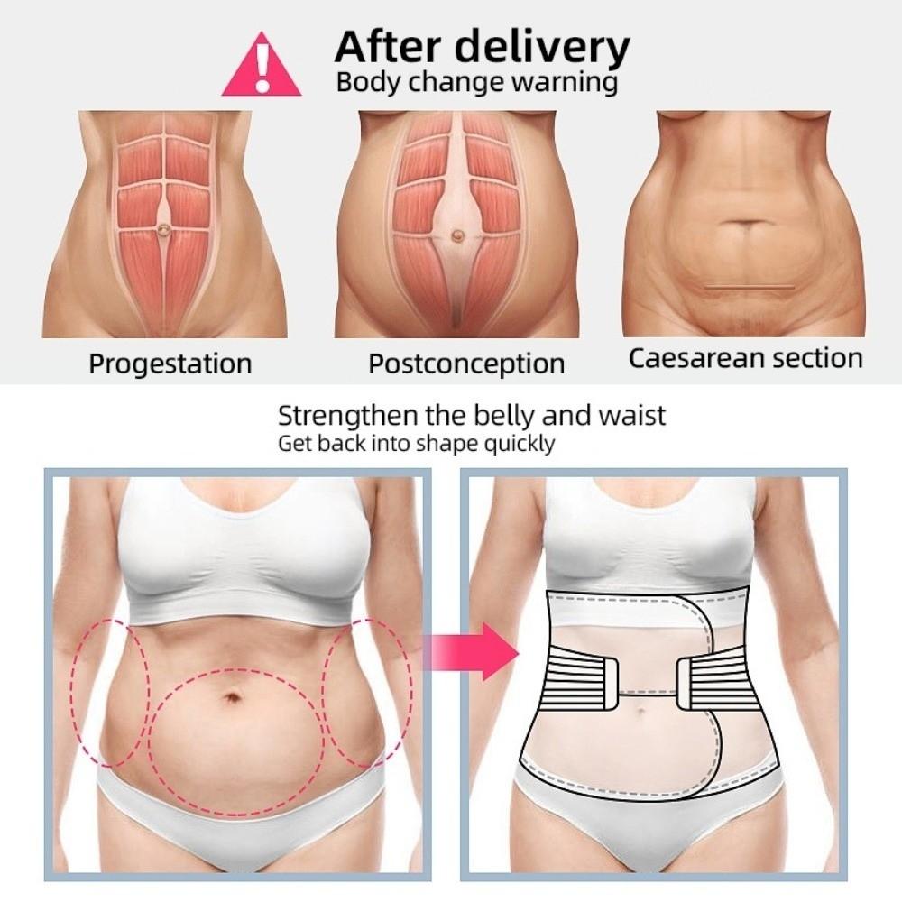 Seamless Postpartum Body Shaper Belly Contracting Women Girdle Belt Waist Trainer  All Seasons