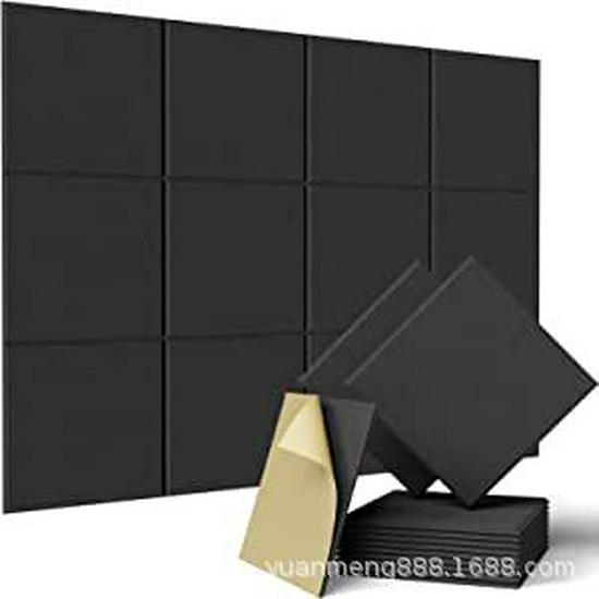 Special Offer: 12-Piece Polyester Fiber Sound Panels for Home and Office Acoustic Treatment