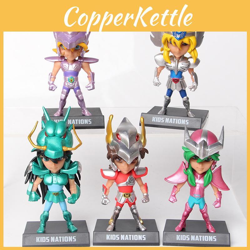 Saint Seiya Delightful Pvc Figurines Collection Of Shiry Hyga Shun And Ikki For Enthusiasts