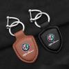 Breloczek do kluczy samochodowych Kształt tarczy Doskonały Wykwintny Breloczek Biżuteria Do Alfa Romeo giulia stelvio giulietta 159 147 156 166 Akcesoria