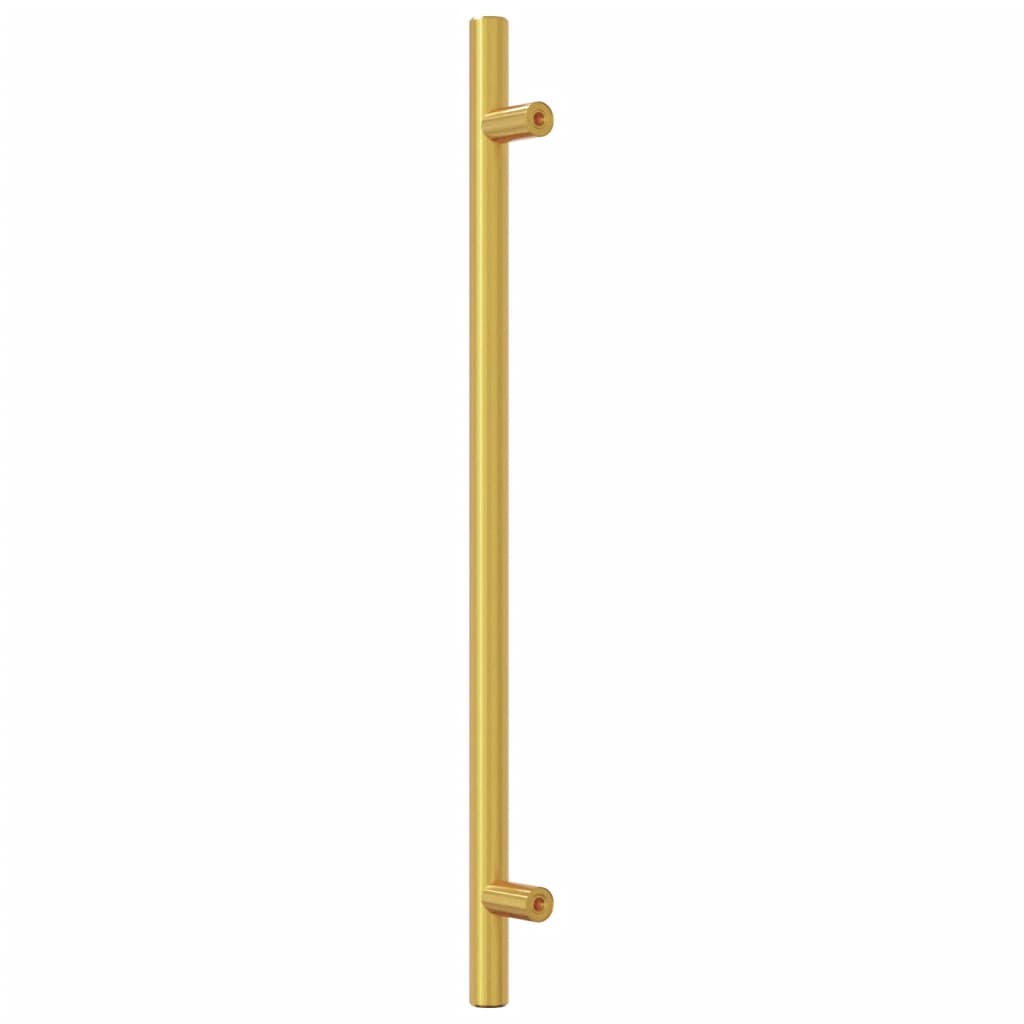 Furniture Handles 10 Pcs Golden 224 Mm Stainless Steel