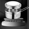201 Stainless Steel Circular Lunch Box 800~1100ml Single-layer Office Worker Rice Boxes Students Canteen Cover Sealed Meal Box