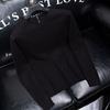 Men's Autumn and Winter Pullover V-neck Spliced Sweater Knitted Solid Color Fashion Commuter Versatile Long Sleeved Tops