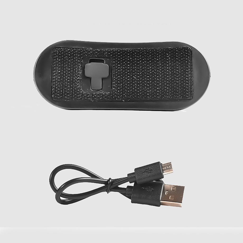 Fahrrad-Rücklicht Motorradhelme Sicherheitssignal Warnung Rücklicht Licht wiederaufladbare LED hohe Sichtbarkeit blinkende Lampe