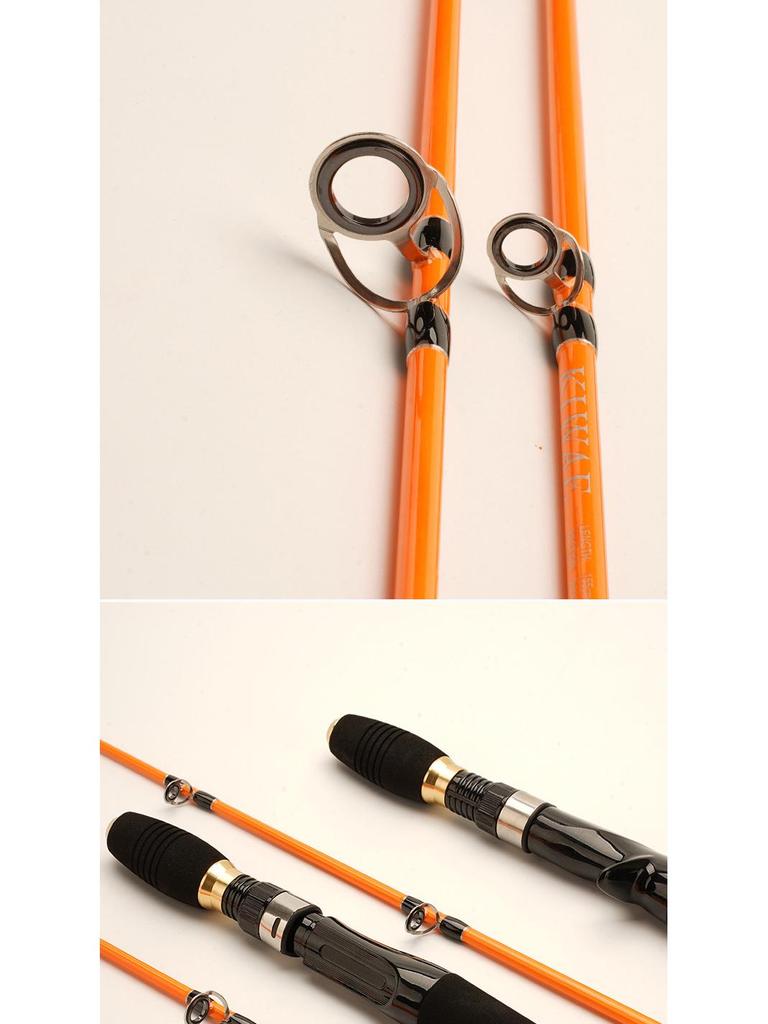 1.55m Soft Tip Sea Fishing Jigging Rod - One and a Half Boat Lure Tackle