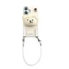 For Apple 16promax Handheld Rope Bear Phone Case for IPhone 15plus Silicone Anti Drop Hanging Rope Women's Edition