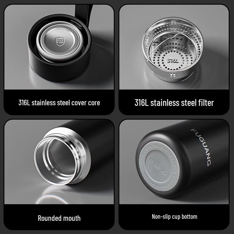 Fuguang Portable Vacuum Insulated Water Bottle