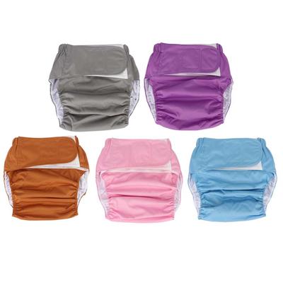 Waterproof Washable Reusable Adult Elderly Cloth Diapers Pocket Nappies