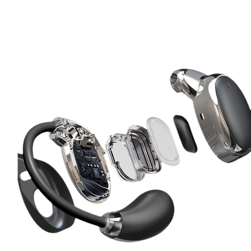 New OWS Smart Bluetooth Open-Ear Sports Wireless Earphones, Ear-Hook Design.