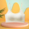 Girls Small Vest Development Period Girls Bra Junior High School Students Cotton Students Older Children Adolescence Thin Breathable