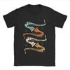 Retro Saxophone Men T Shirt Humorous Tee Shirt Short Sleeve Crewneck T-Shirt Cotton Gift Idea Tops