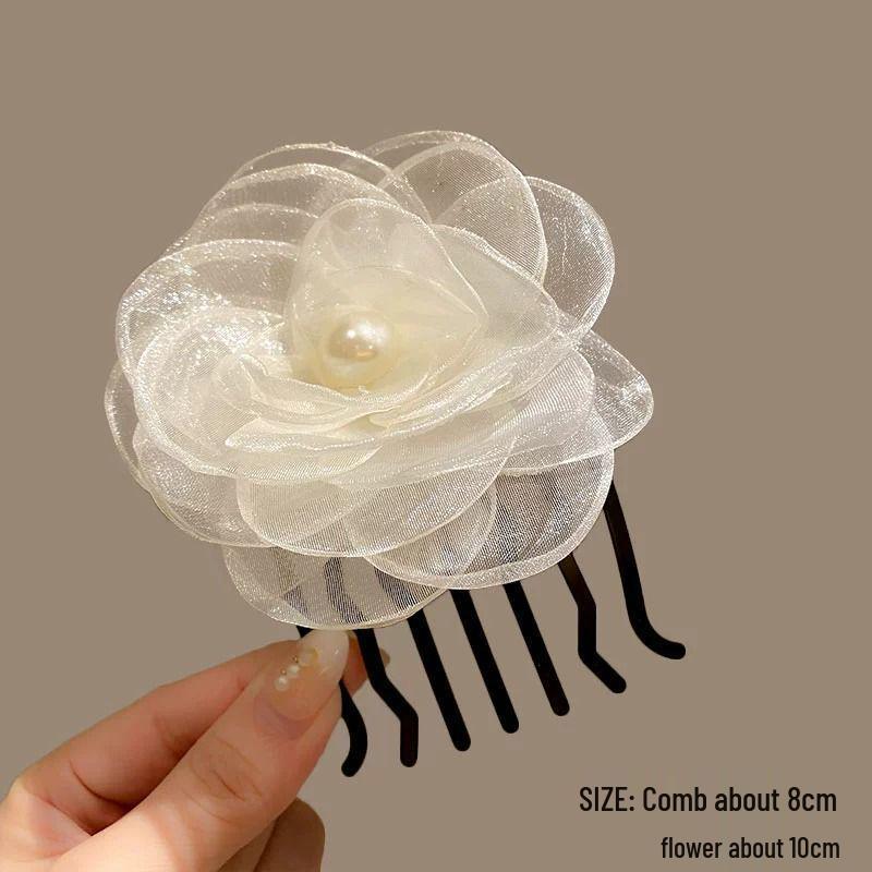 U-Shaped Bow Hairpin & Bun Maker Comb for Women