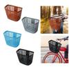 Bike Front Basket Vegetable Basket Retro Style Woven Basket Multifunctional Easy