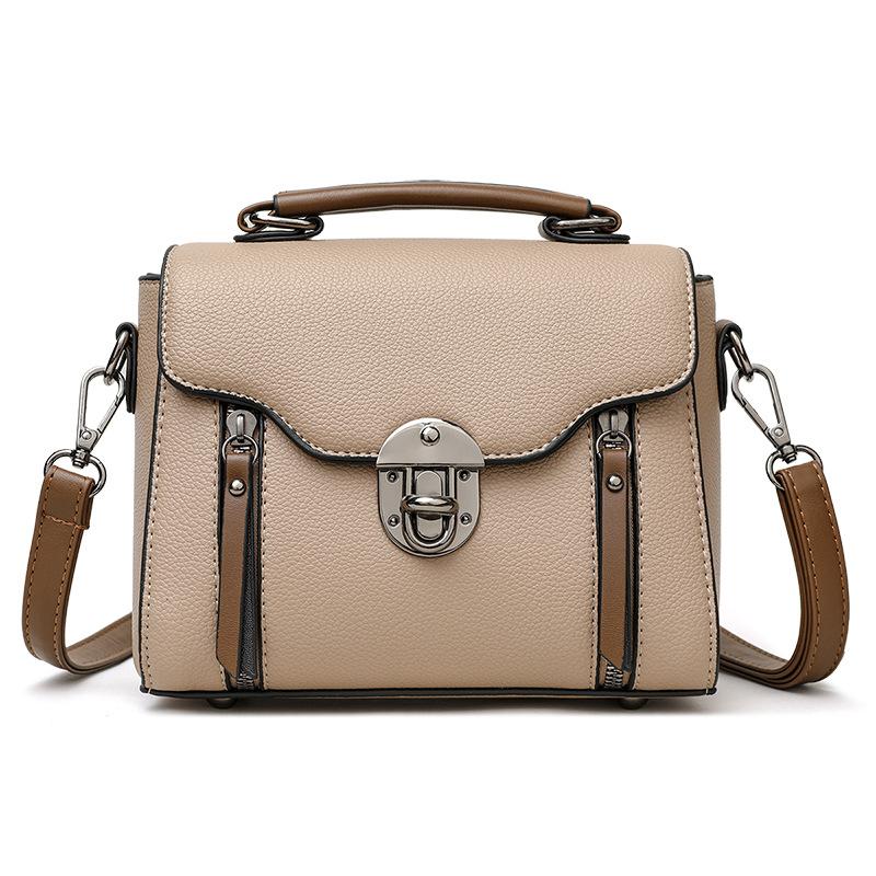 

Direct supply messenger bag women s bag new trendy retro portable shoulder bag small versatile fashion small square bag хакі