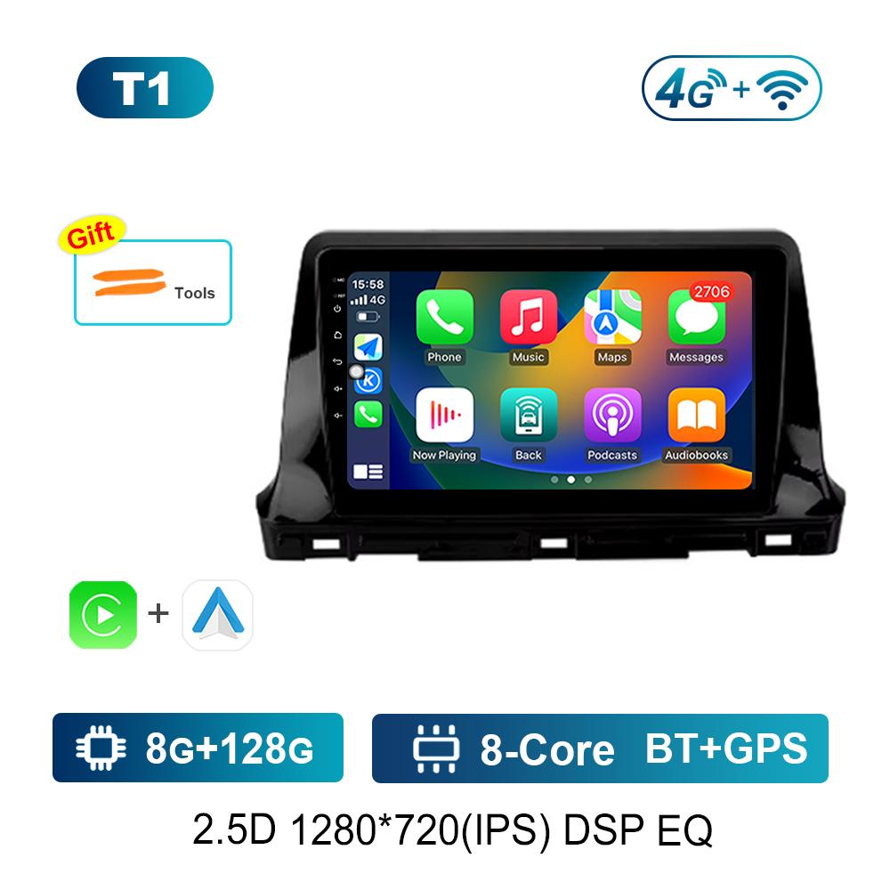 Navigation GPS Android Intelligent System 4G 10 inch for KIA Seltos 2020 WiFi Car Video Multimedia Player Touch Screen Bluetooth
