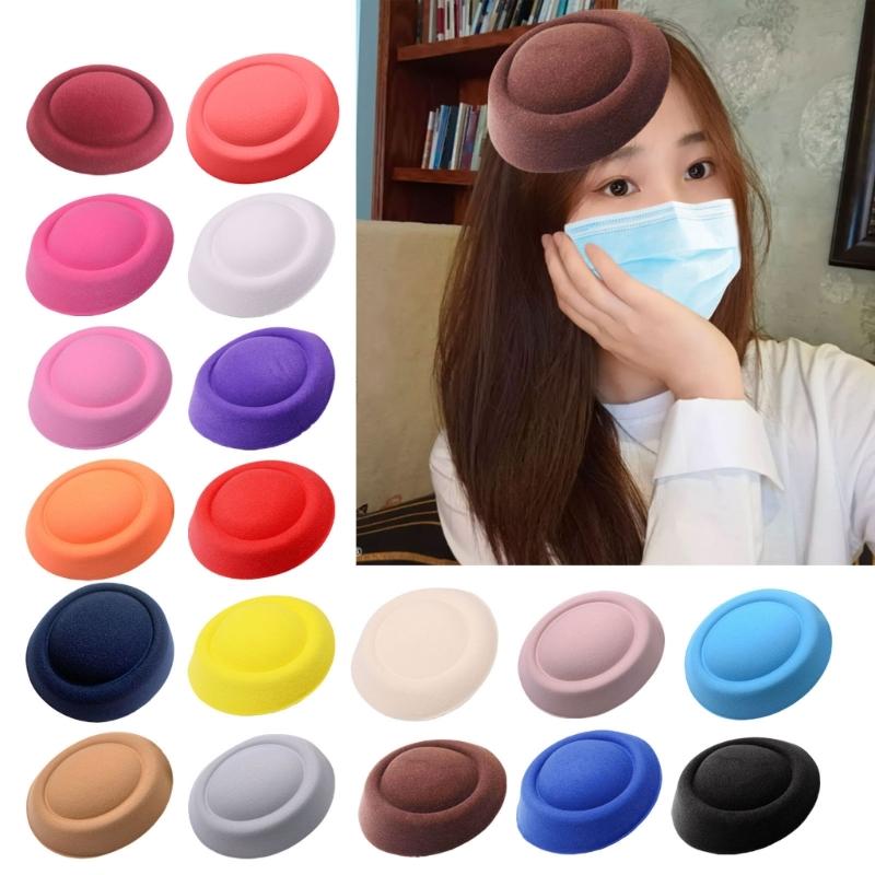 Airline Crew Hat Base for Professional Uniforms Caps Masquerade Captain Costume Hat Base Hat Accessories Making Materials