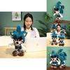 Kawaii 40cm Sonic Plush Toy For Kids And Adults Super Soft And Fluffy Hedgehog Doll
