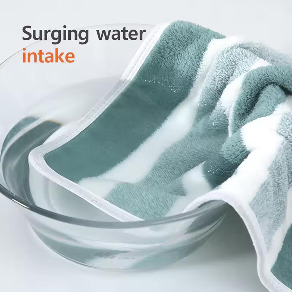 1 Pc Thickened Absorbent Soft Face Towel For Home Thick And Durable For Daily Household Use Thickened Version