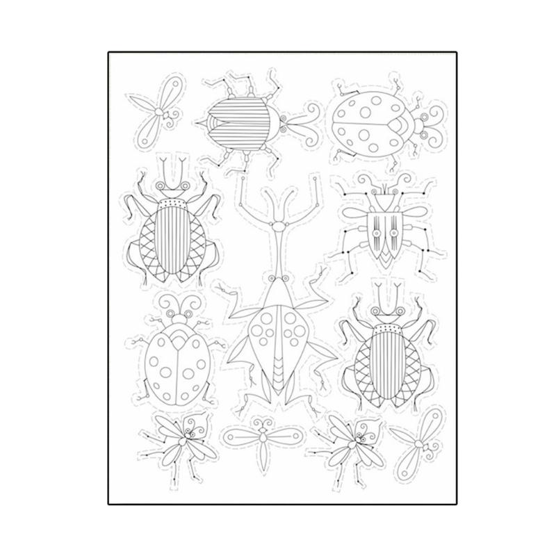 Stitching Embroidery Paper Adhesive Embroidery Transfer Paper Water Soluble Hand Sewing Stabilizer Embroidery Pattern
