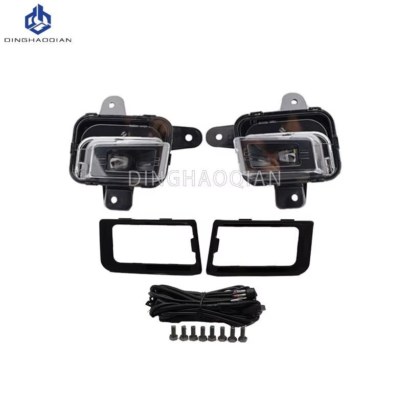 

комплект Передние светодиодные противотуманные фары Для GMC Sierra 1500 2022 2023 2024 противотуманные фары Проводка фары противотуманные фары крышка рамка комплект аксессуары 1set