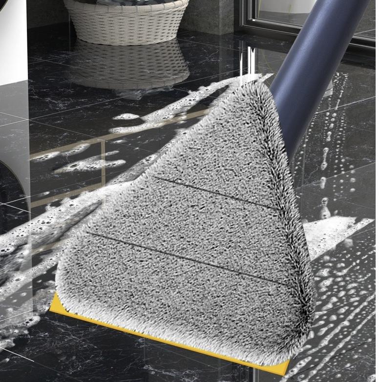 Adjustable Triangle Mop Set, 360-Degree Rotation, Suitable For a Variety Of Household Cleaning And Can Be Used On Walls And Glass Surfaces