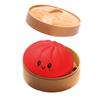 Hot Crystal Steamer Bun Stress Relief Ornament Food Shape Slow Rebound Squishy Fidget Decoration Home & Room Figurines Fun Gifts
