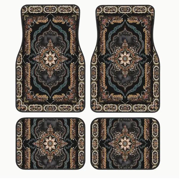 

Nordic Car Floor Mats Set: Durable, Dirt-Resistant, Easy-to-Clean, Wear-Resistant Carpet - 4 Pieces 33x44cm (2 pcs)