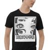 Japanese Anime Eyes Stylized Kawaii Harajuku Goth Short-Sleeve Unisex T-Shirt