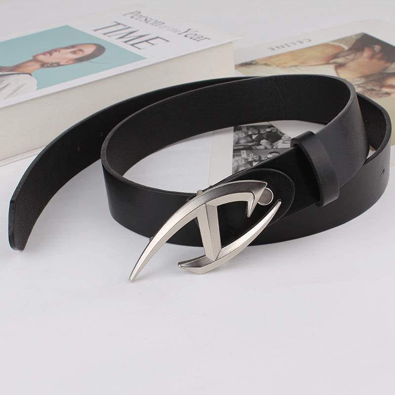 Trendy Retro Moon Metal Belt - Futuristic Unisex Fashion Accessory