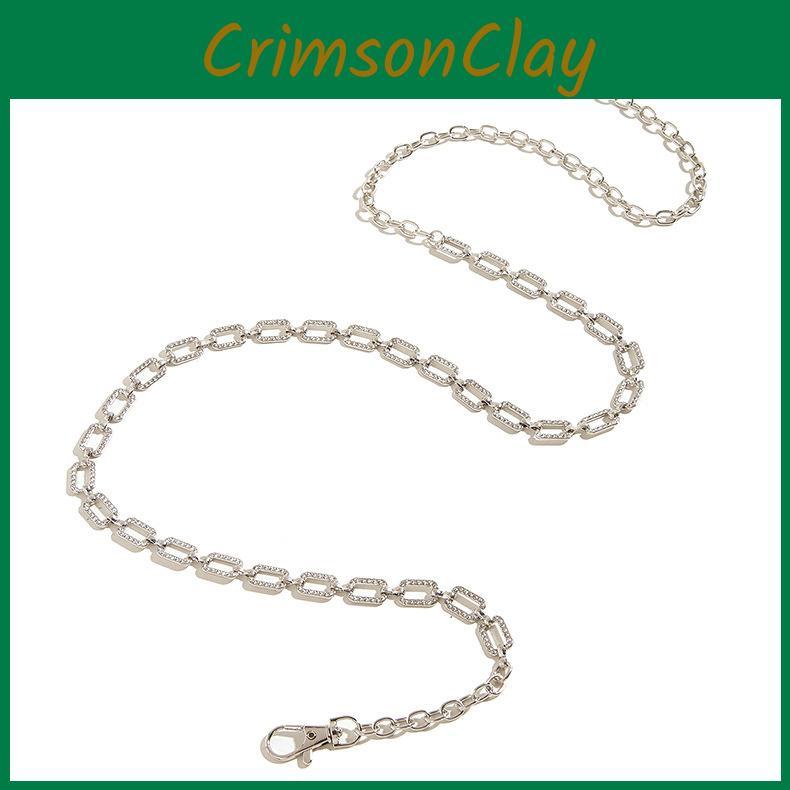 Diamond Square Hole Waist Chain Metal Accessories Dress Waist Decoration Chain