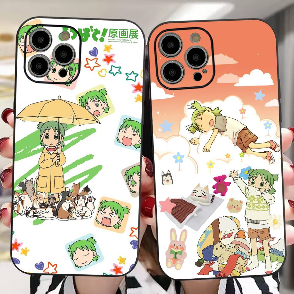 Yotsuba Koiwai ANIME Phone Case For iPhone 16 15 14 13 12 11 PRO MAX PLUS Mini TPU Soft to Skin-friendly case