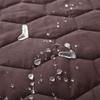 Solid Color Waterproof Bedspread For King Size Bed Kids Pets Mattress Pads Washable Mattress Protector Cover Dog Cats Bed Linen