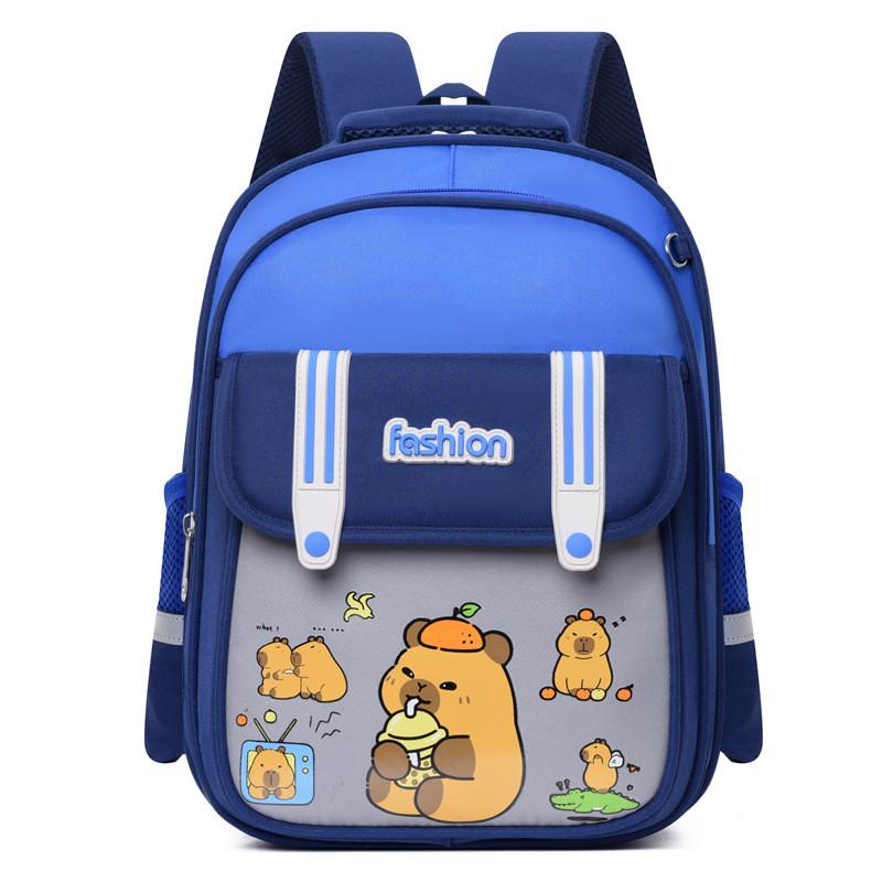Childrens Cute Capybara Backpack For School With Comfortable Lightweight Design And Fun Colors