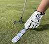 MAZEL Golf Putting Practice Putting Putting Includes Putter Cup Rail Putter Aid, Rail, Trainer, (Putter (90cm) + Cup)