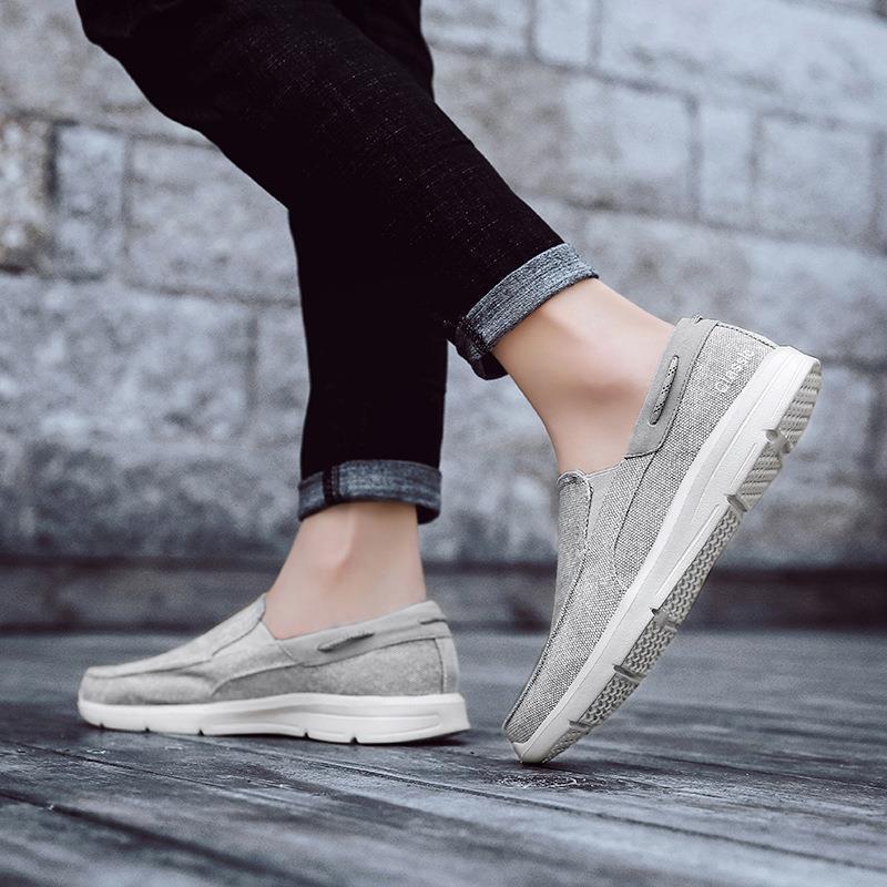 Summer Korean Version Of Canvas Shoes Men's Breathable Canvas Shoes Men's European And American Fashion Shoes Men's New Style