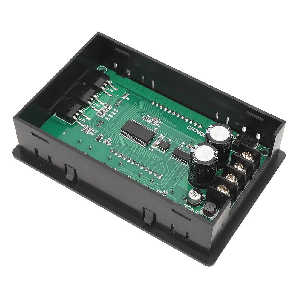 30A 6.5V-55V DC Brush Motor PWM Speed Controller Digital LCD Cycle Run/Stop Timer