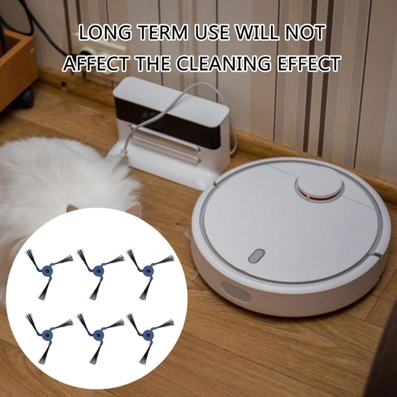 6/8/10Pcs Side Brushes Vacuum Cleaner Part Sweeper Side Brush Cleaner Side Brush for X10 Omni Side Brush Replacement