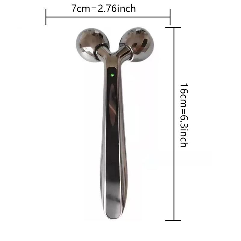 3D Facial Roller Massager, Full Body Massage Relaxation, Y-shaped 360 Rotating Anti-Aging Firming Skin Massage Skin Care Tool