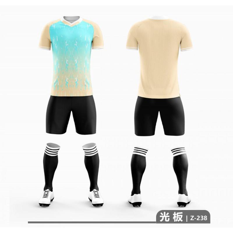 Football Uniform High-end Custom Digital Printed Suit Men Women Adult Short-sleeved Professional Competition Training Uniforms Sports