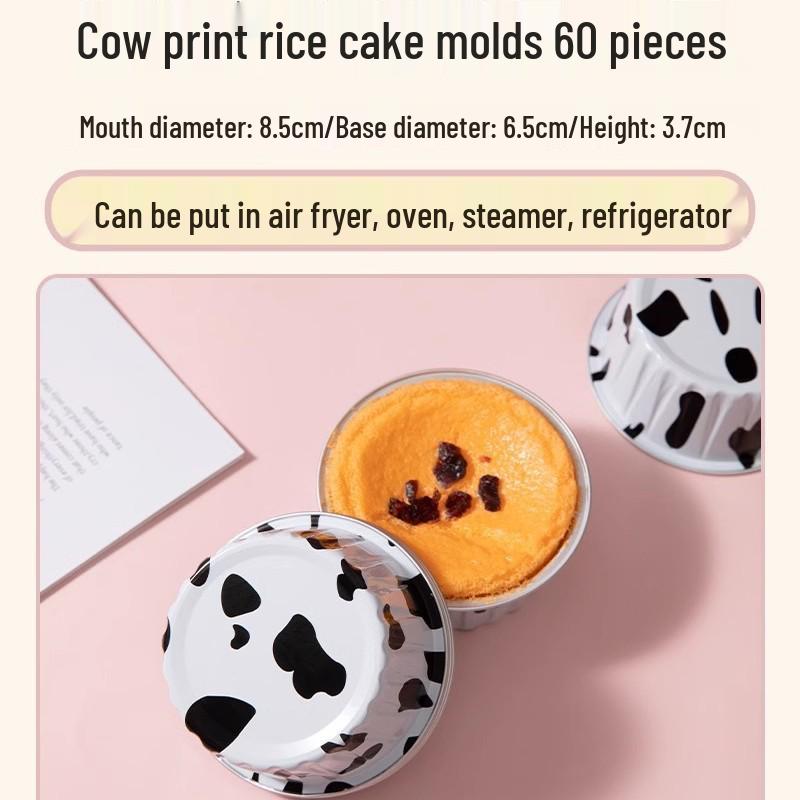 Compact Reusable Tin Foil Egg Tart Molds for Air Fryer & Oven Baking