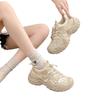 Thick-soled versatile hole shoes outdoor hollow casual shoes women's 2024 summer new ugly cute running sports dad shoes