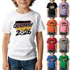 Kids Loose Fit Casual T Shirt Germany Football Print Youth Soccer Tee Comfortable Short Sleeve Top for Boys and Girls