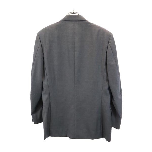Lanvin Made In Italy Wool Tailored Jacket 46 Gray Men's Used