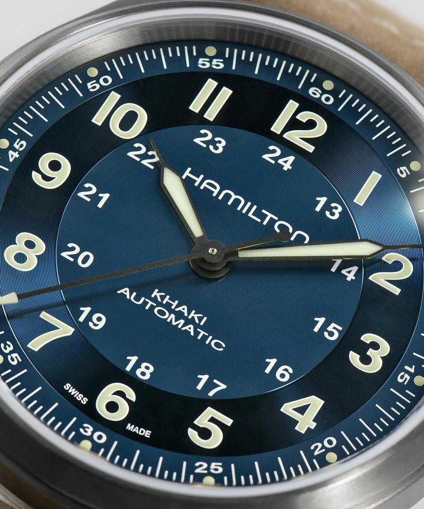 HAMILTON Watch Regular Warranty Khaki Field Titanium Mechanical Automatic Winding H70545540 Gent Imported [Hamilton] [Regular Goods]