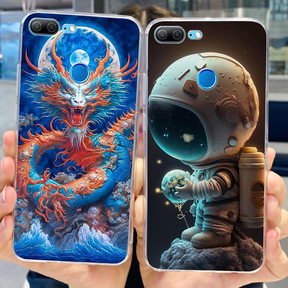 For Huawei Honor 9 Lite 9X Lite Honor9X 9X Pro Case Back Cover Cartoon Cool Style Animals Girly Soft TPU Silicone Clear Bumper