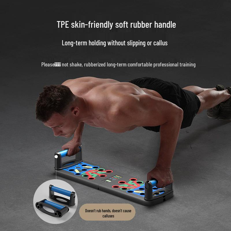 Portable Multifunctional Push-Up Board for Chest & Abdominal Training
